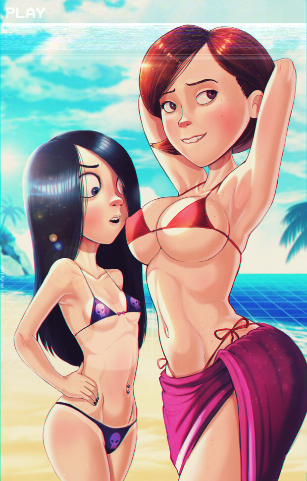 Playcation with Helen & Violet Parr (Shadman)